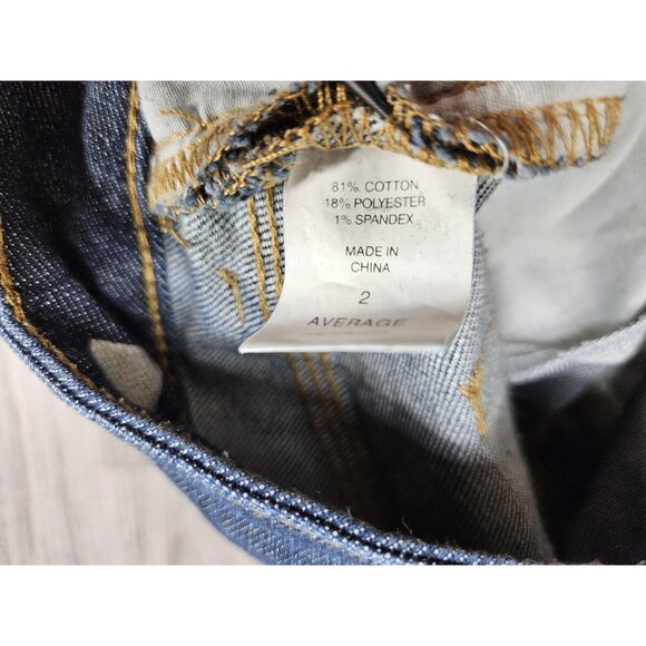 New York & Company Jeans Womens 2 Blue Low Rise Bootcut Curvy Stretch Denim - Picture 7 of 13